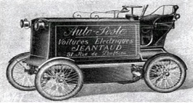 1881 Jeantaud (1er auto eléctrico)