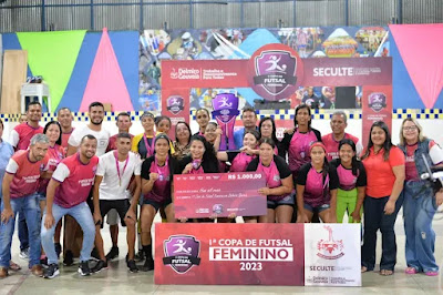 Damas da Bola é a grande Campeã da I Copa Feminina de Futsal Delmirense