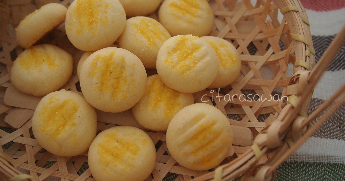 Biskut Kastard Lemon / Lemon Custard Cookies ~ Blog Kakwan