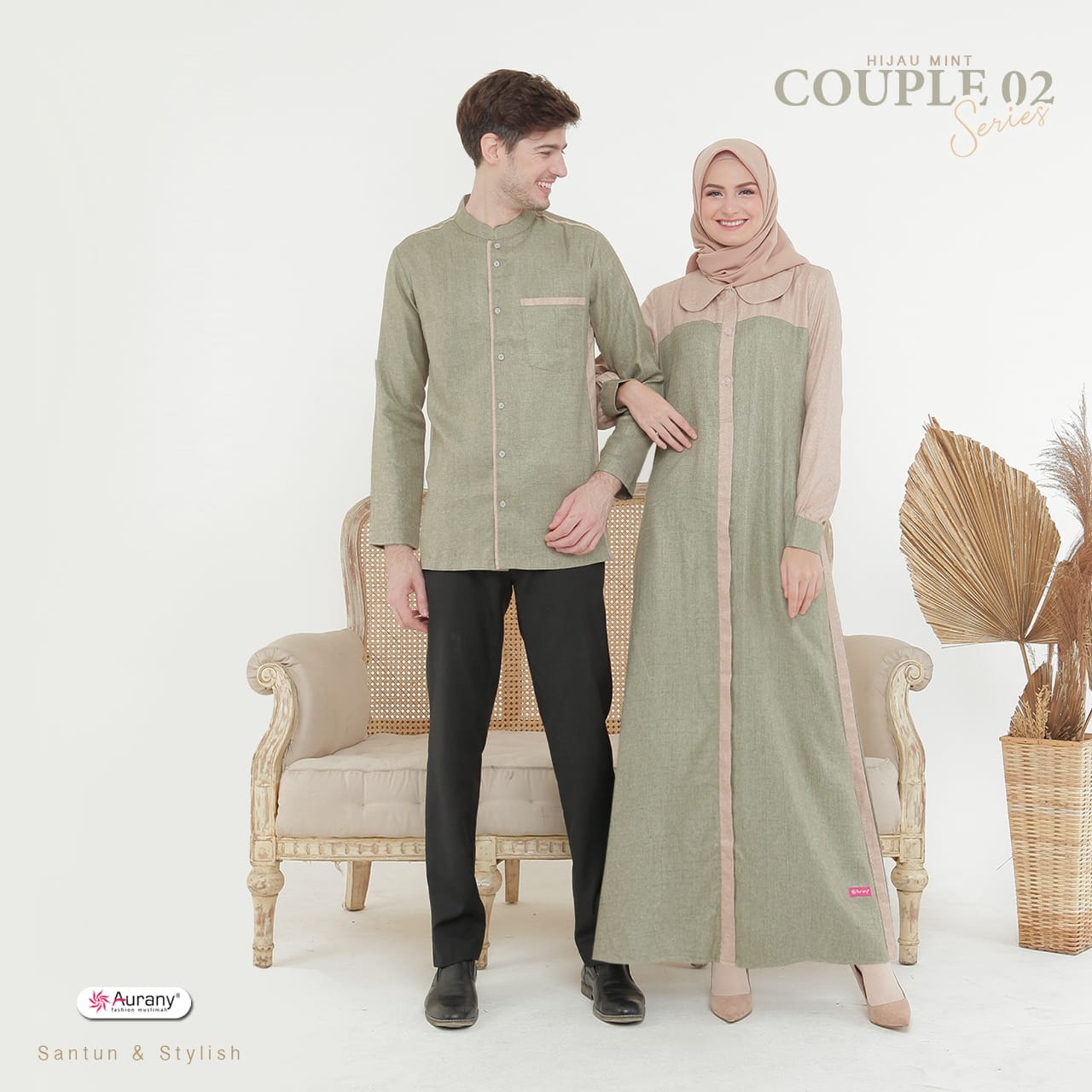 KOLEKSI SARIMBIT COUPLE  AURANY TERBARU COUPLE  02