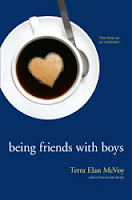 book cover of Being Friends With Boys by Terra Elan McVoy published by Simon Pulse