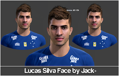 Pes 2013 Lucas Silva Face and Hair by JACK