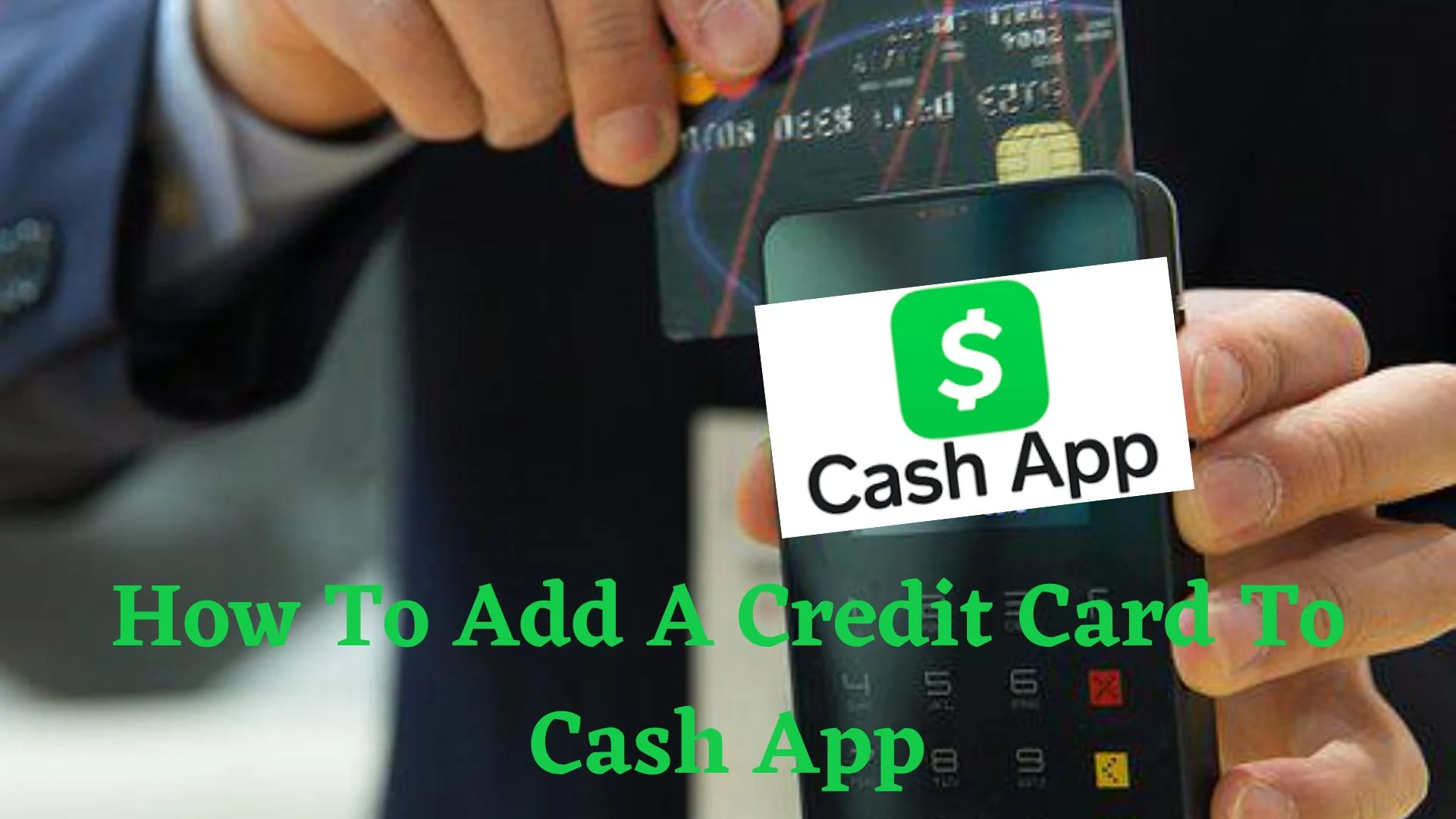 Add A Credit Card To Cash App