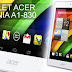 Tablet Acer Iconia A1-830 7.9 Inch | Spesifikasi dan Harga Terbaru