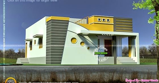  Tamilnadu  model small  budget  house  Kerala home  design  