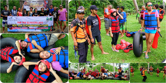 Body Rafting Santirah Pangandaran Green Canyon 4 Gua 5 Curug di Green Santirah Pangandaran