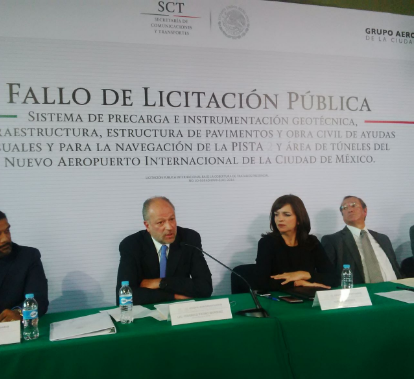 GACM adjudica licitación para construcción de las pistas 2 y 3 del Nuevo Aeropuerto