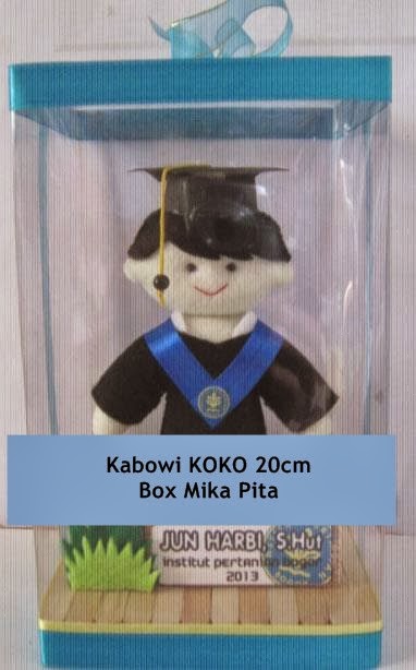 KABOWI PRODUSEN BONEKA WISUDA PLAKAT Souvenir Graduation 