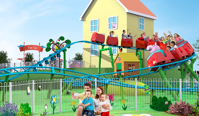 Peppa Pig Theme Park - Daddy's Rollercoaster Render