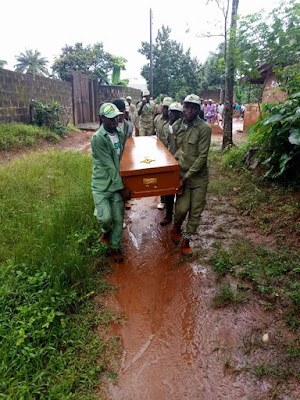  Photos: Pretty Corps member dies two months to completion of her service