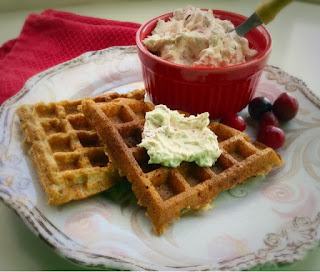 Orange Cranberry Waffles