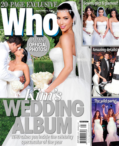 Kim Kardashian Wedding Photos