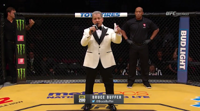 Bruce Buffer's suit UFC 200