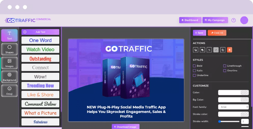 Go traffic feature 6