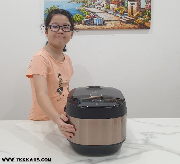 Beko Smart Rice Cooker Cool Touch Body No Scalding