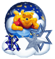 Abecedario Animado de Winnie the Pooh en Bola de Nieve.