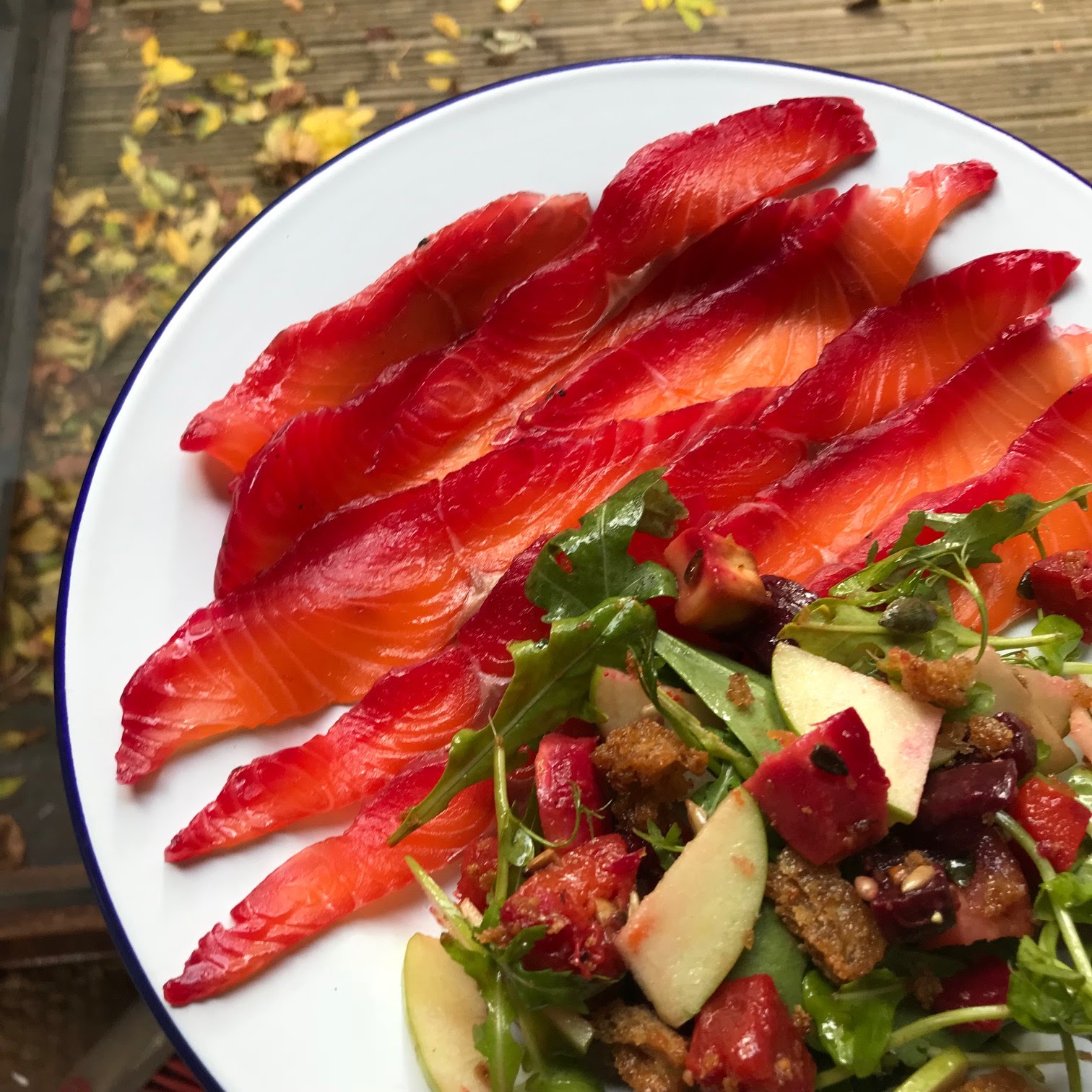 The Grazer Beetroot And Dill Gravlax