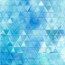 Blue Triangle Background Vector