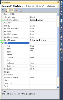 Validation Controls