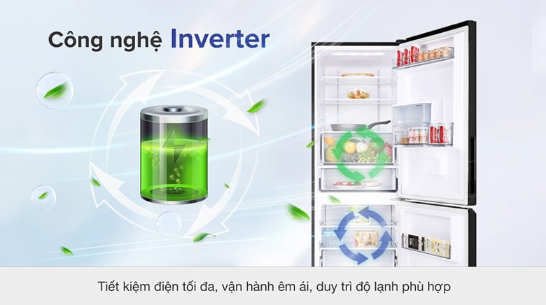 Tủ lạnh Panasonic Inverter 290 lít NR-BV320WKVN - Công nghệ Inverter