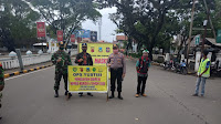 Polsek Pameungpeuk Gelar Operasi Yustisi Penegakan Disiplin Penggunaan Masker