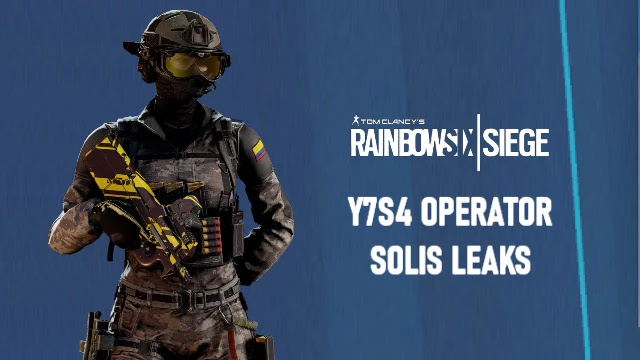 rainbow six siege solis, r6 solis release date, r6 y7s4 operator, r6 solis gameplay, r6 solis weapon, r6 solis loadout, rainbow six operation snow brawl