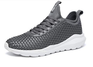 KUBUA Mens Running Shoes Trail Fashion Sneakers Tennis Sports Casual Walking Athletic Fitness Indoor Outdoor Shoes Men