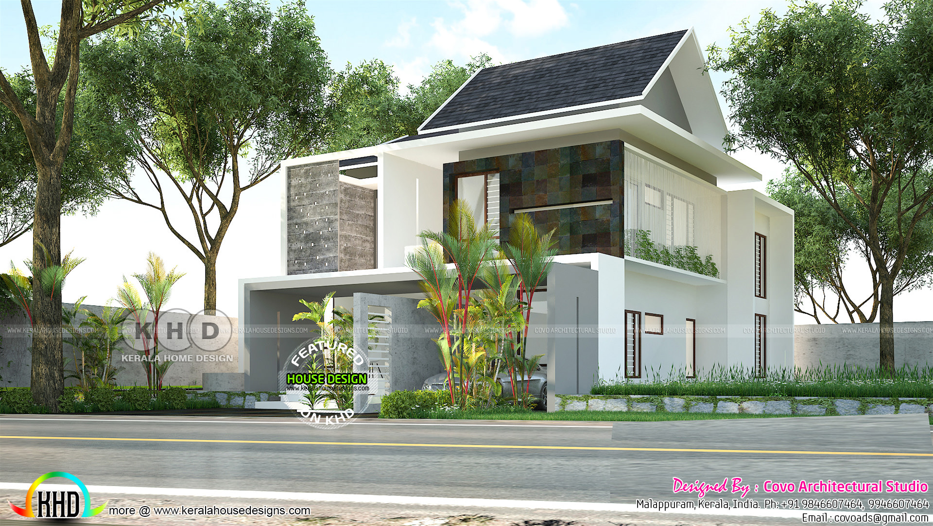 2900 Square Feet 4 Bedroom Fusion Home Design Kerala Home Design Bloglovin