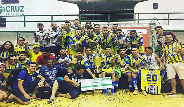 Campeão de tudo! Horizonte bate Bela Cruz e leva Taça TV Diário de Futsal