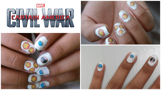 diseños de uñas inspirados en civil war