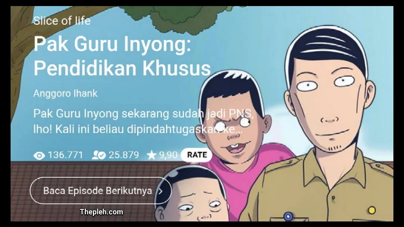 Webtoon Pak Guru Inyong: Pendidikan Khusus
