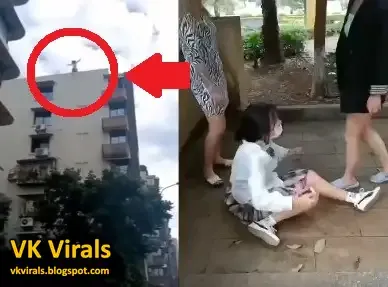 Indo School Girl Jumps Off Tall Building After Getting Beaten Up