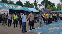 302 Personil Gabungan Amankan Ibadah Malam Kudus di Nabire