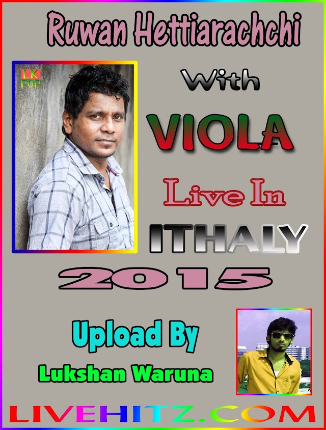 RUWAN HETTIARACHCHI WITH VIOLA LIVE IN ITHALY 2015