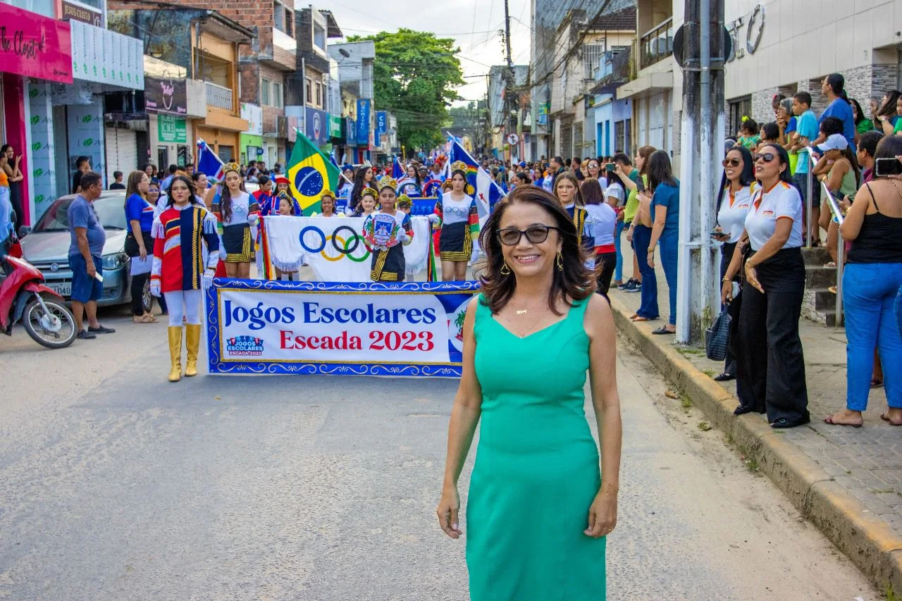 Abertura dos Jogos escolares de Escada
