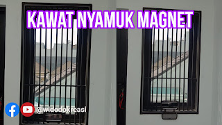 Kawat Nyamuk Magnet pesanan Bpk Surya di Kelapa Gading Jakarta