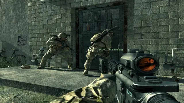 تحميل لعبة call of duty 4