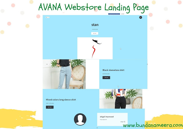 review AVANA social commerce