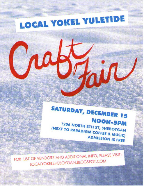 Sheboygan local yokel craft fair poster