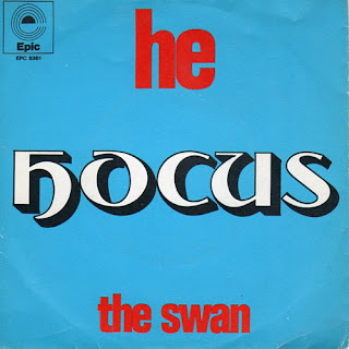 Hocus “He-The Swan” 1972 single 7" + “River Roll- Let One Lamp Light Another"1973  single 7”  South Africa Psych Pop Rock