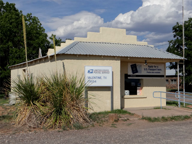 Valentine, TX post office