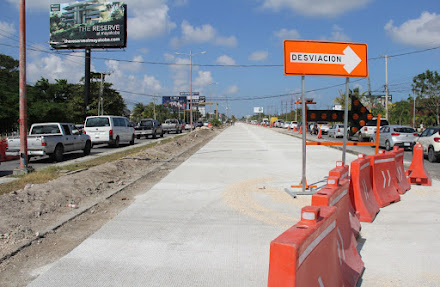 Sugieren para este “puente de Día Muertos”, usar vías alternas por obras en boulevard Colosio