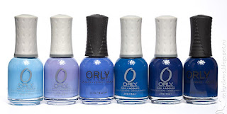 Orly Snowcone Orly Cashmere Cardigan Orly Indie Orly Shockwave Orly La Playa Orly Midnight Show