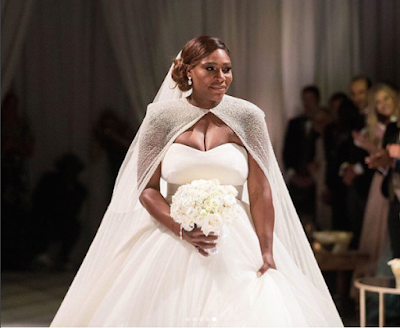 Serena Williams wedding photos