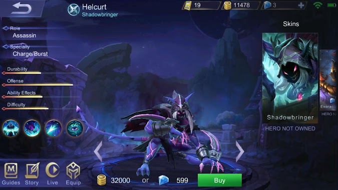 Guide Build Gear Helcurt Savage Tersakit Mobile Legends 