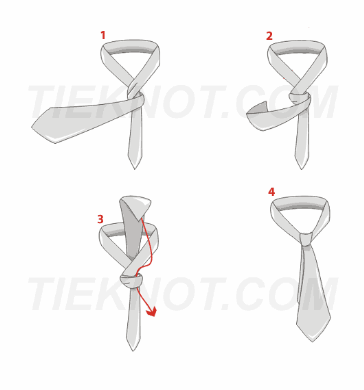 how to tie windsor knot step by step. How to tie the knot twice