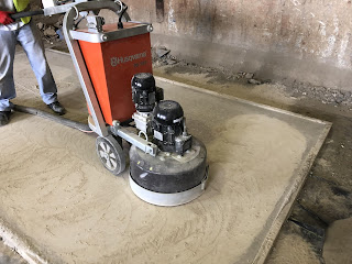 concrete polishing machine