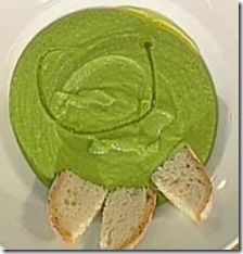 Vellutata di piselli