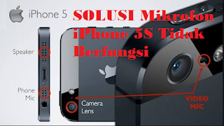 Mikrofon iPhone 5S Tidak Berfungsi, ini solusinya