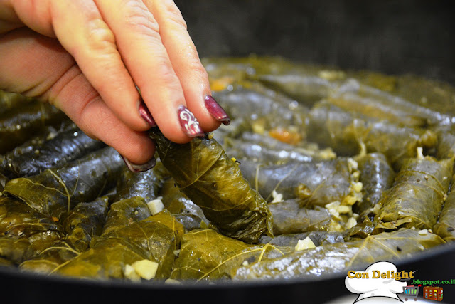 grape leaves עלי גפן ממולאים